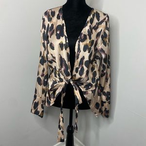 Cheetah blouse